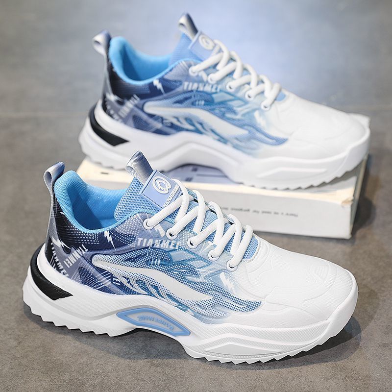 Spring Student Sports Casual Mesh Clunky Versatile Trendy Shoes Breathable Shoes Men - Swefashionstore