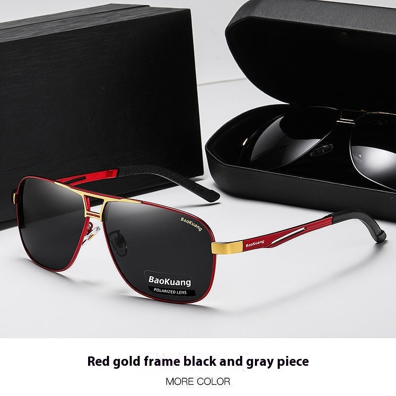 NEUE verfärbte Sonnenbrille für Herren mit doppeltem Verwendungszweck für Tag und Nacht