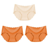 3Pcs Seamless Underwear Silk For Women Panties Lingerie Sexy - Swefashionstore