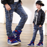 Denim Kids Boy jeans with  soft treatment, enzyme wash tech - Swefashionstore