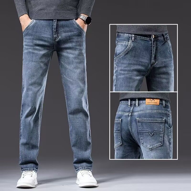 New Loose Straight Stretch Pants For Men - Swefashionstore