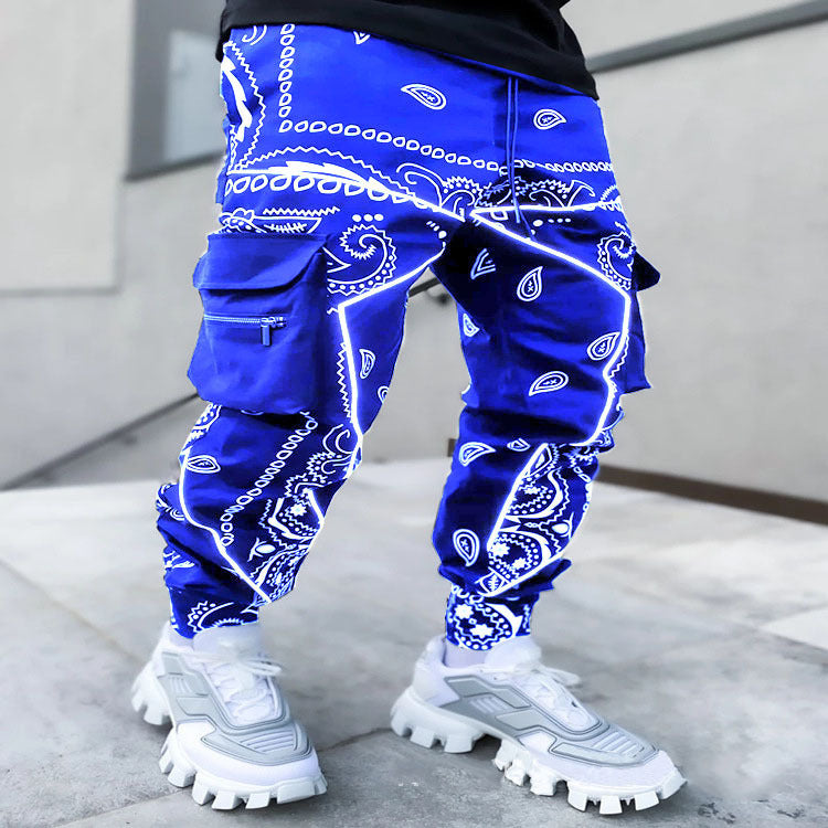 BEST SELLER Print Trousers LOOSE Casual WIDE-LEG Harem Pants