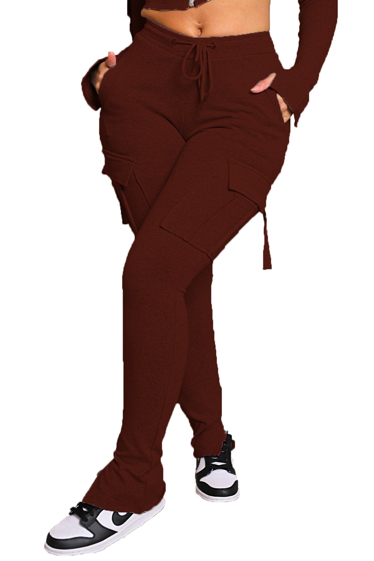 Cargo Pants With Pockets High Waist for Stylish Comfort - Swefashionstore