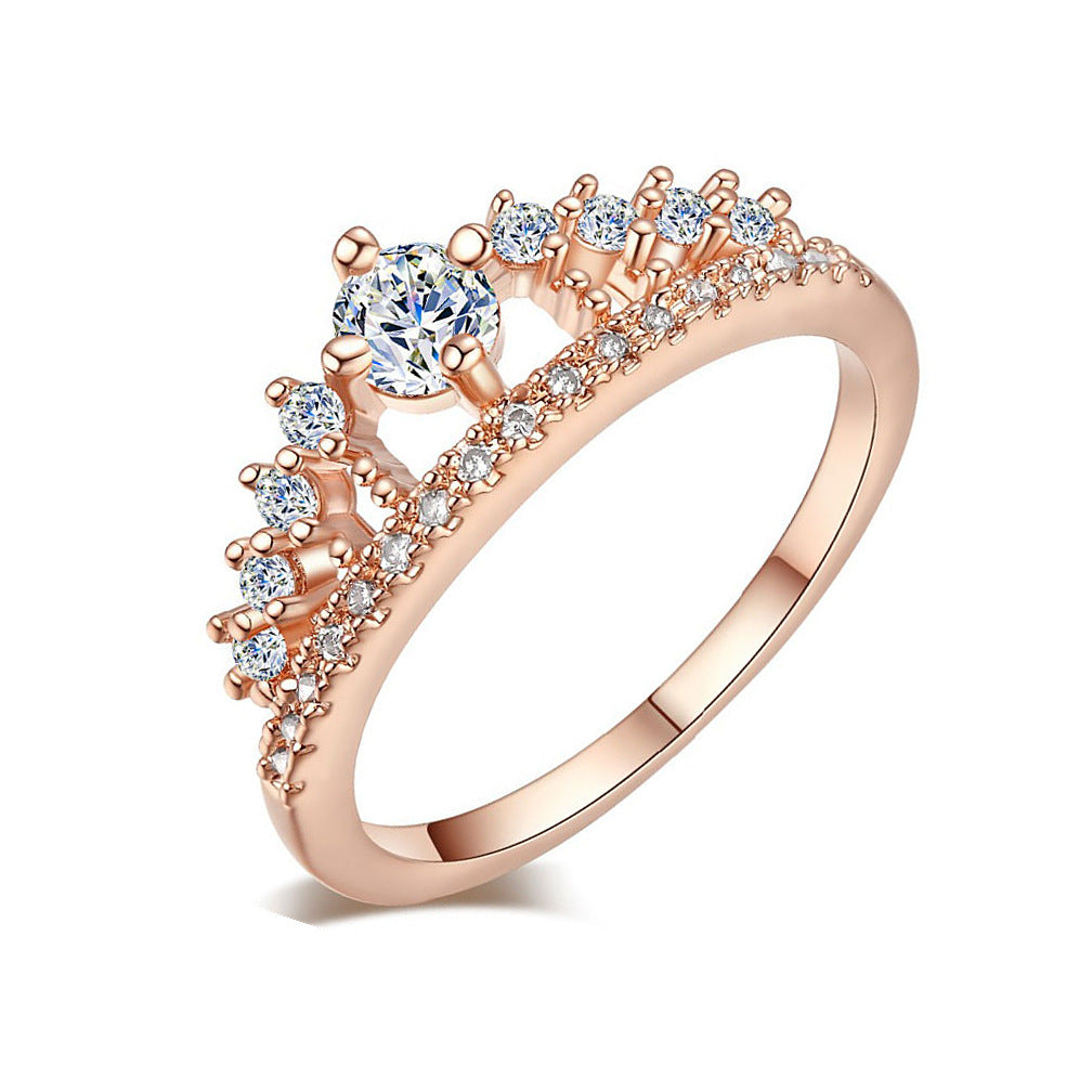 Micro-set crown ring - Swefashionstore