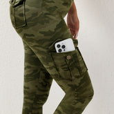 Digital Camouflage Button Multi-pocket Sexy Comfortable Sports - Swefashionstore