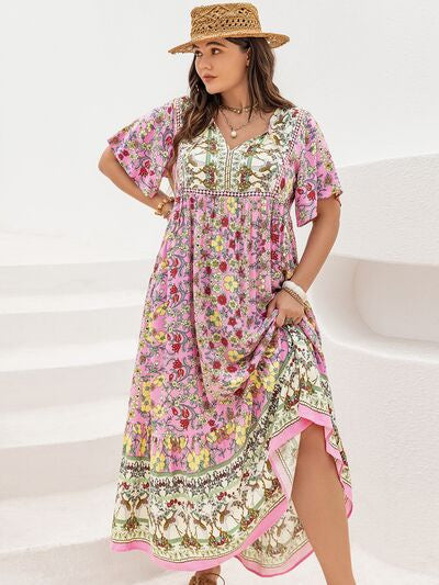 BOHEMIAN Leisure Vacation Women's Full-length Dress