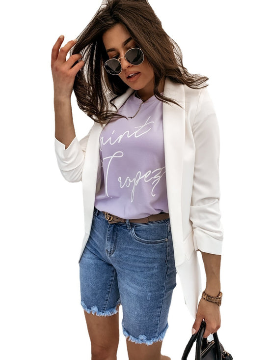 New SUMMER Style Denim RIPPED Five-Point Pants - Swefashionstore