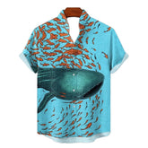 VINTAGE Linen Comfort Short Sleeve Shirt - Swefashionstore