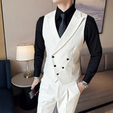 Black Milano Suit Includes Jacket Waistcoat Trousers - Swefashionstore