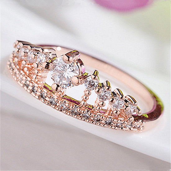 Micro-set crown ring - Swefashionstore