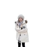 Mid-length Thermal Cotton Coat Women - Swefashionstore
