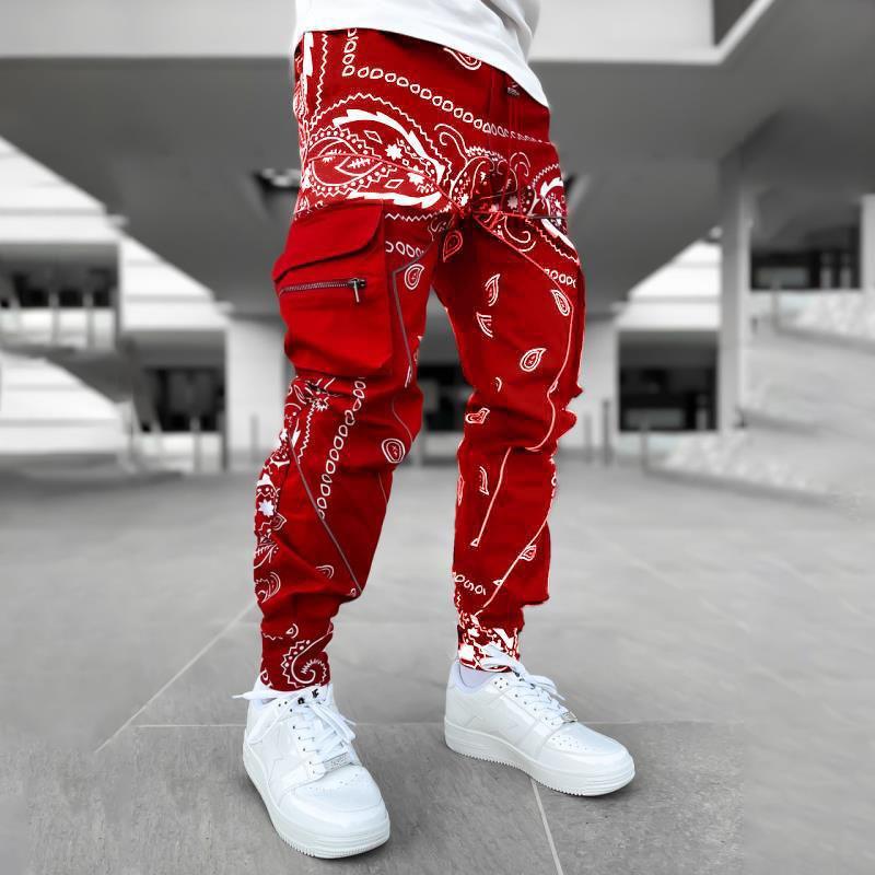 BEST SELLER Print Trousers LOOSE Casual WIDE-LEG Harem Pants