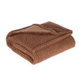 Flannel Cotton Wool Sherpa Thick Pet Blanket Dog Kennel - Swefashionstore