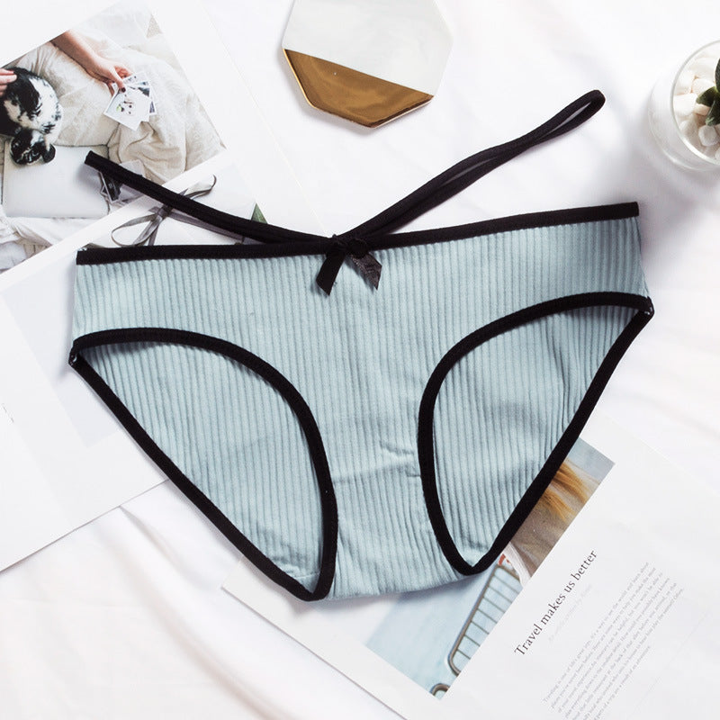 New Cotton Low-Waist Breathable Women&