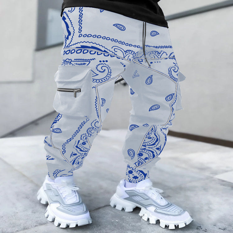 BEST SELLER Print Trousers LOOSE Casual WIDE-LEG Harem Pants