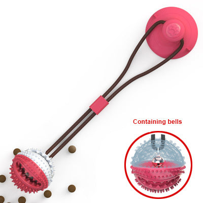 Dog Toys Silicon Suction Cup Teeth Cleaning