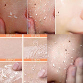 Cucumber Coconut Papaya Facial Exfoliating Gel Cream 100ml Body Cleansing - Swefashionstore