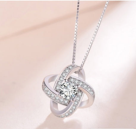 LIMITIERTE EDITION 925 Sterling Silber Halskette für Damen