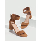 Open Toe Sandals With Heel Wrapped Strap - Swefashionstore