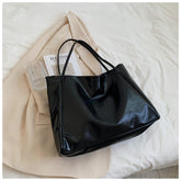 Fashion Leather Handbag - Retro Casual Shoulder Bag for Everyday Use - Swefashionstore