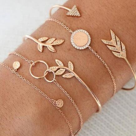 BESTSELLER PERLENKETTE Armband SET Fußkettchen