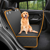 Dog Car Seat Cover View Mesh Pet Carrier Hammock Safety Protector Car Rear Back Seat Mat With Zipper And Pocket For Travel - Swefashionstore