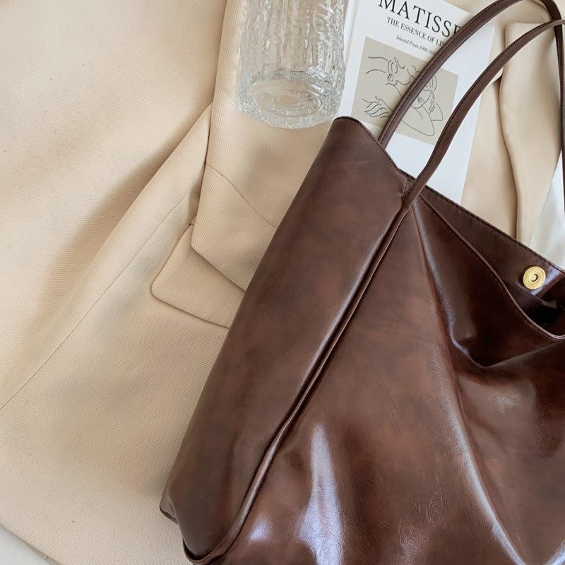 Fashion Leather Handbag/Shoulder Bag Retro Casual Handbag