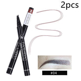 Four-head Eyebrow Pencil Liquid Eyebrow Pencil Tattoo Eyebrow Pencil Eyebrow Pencil 4-head Eyebrow Pencil Four-jaw Eyebrow Pencil - Swefashionstore