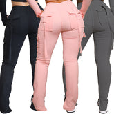 Cargo Pants With Pockets High Waist for Stylish Comfort - Swefashionstore