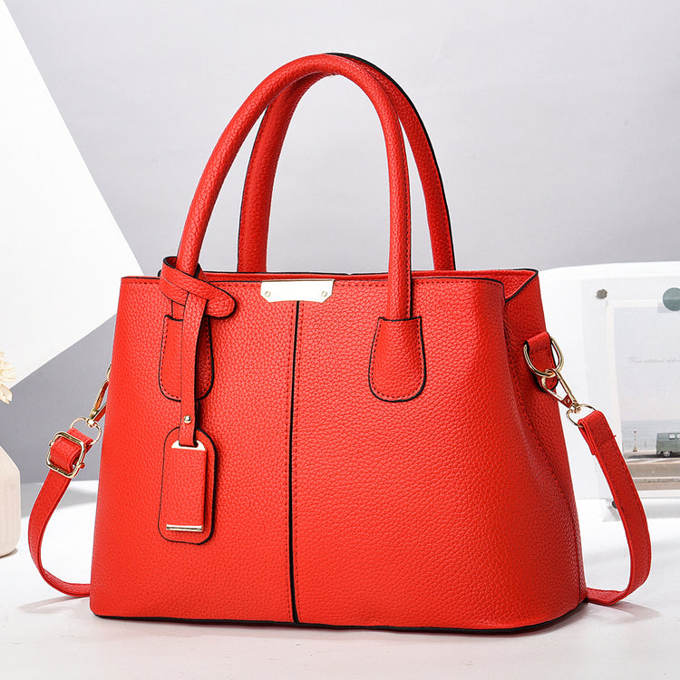 Women PU Leather Handbags Ladies Large Capacity Tote Bag Female Square Shoulder Bags New Fashion Crossbody Bags - Swefashionstore