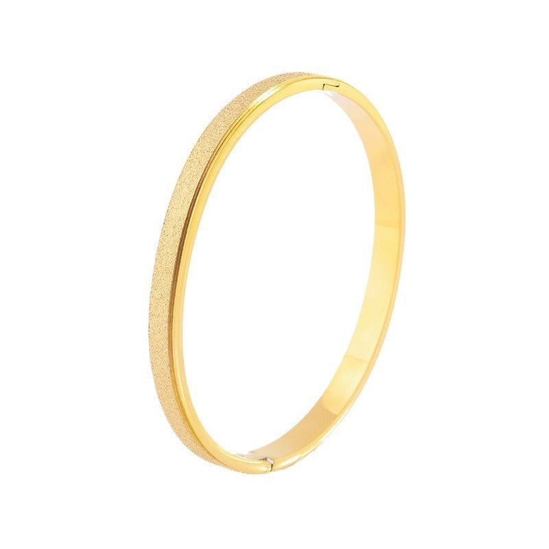 Titanium Steel Bracelet Starry Frosted Jewelry - Swefashionstore