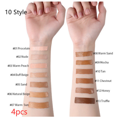 LangManni Makeup Liquid Foundation Oil Control Concealer - Swefashionstore