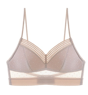 Backless Bra Invisible Bralette Thin Lace Underwear Push Up Brassiere Women - Swefashionstore