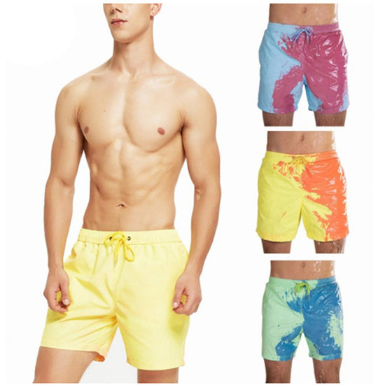 Magical Change Color Beach Shorts - Swefashionstore