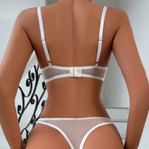 Bow Flower Embroidered Underwear Women - Swefashionstore