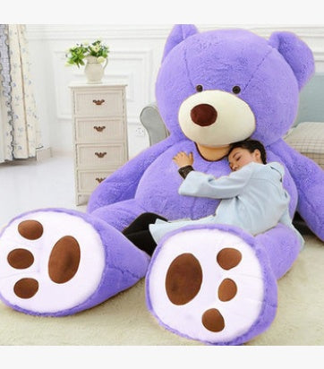 Giant Teddy Bear Plush Toy Huge  Soft Toys  Leather Shell - Swefashionstore