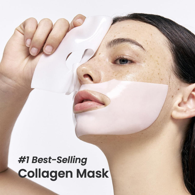 Deep Collagen Overnight Mask The Real Collagen Facial Sheet