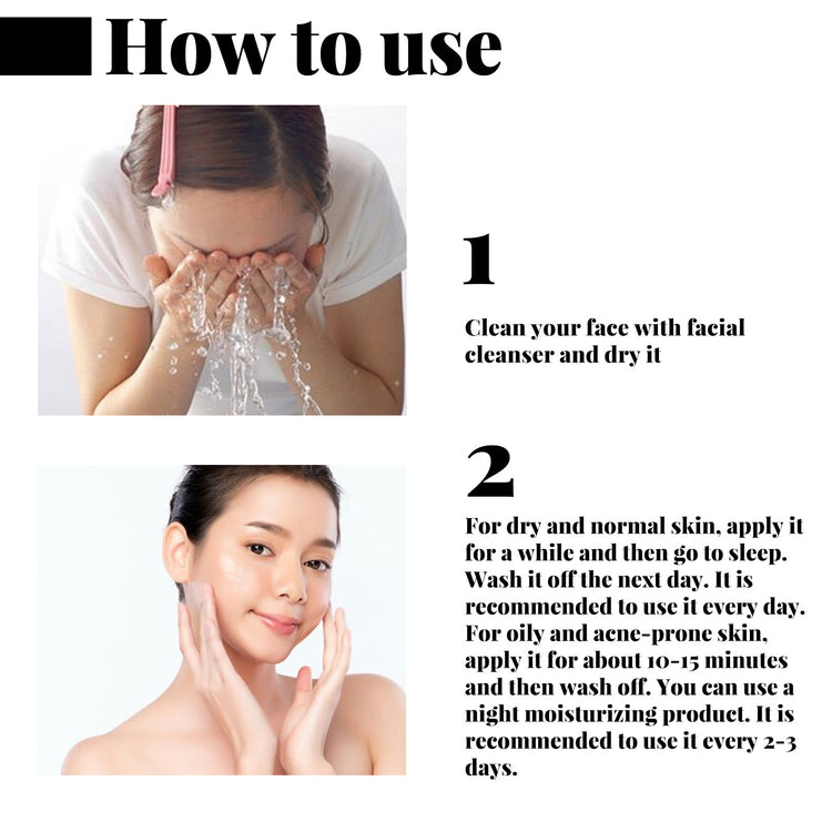 Wash - In Mask Collagen Tightens Skin And Softens Fine Lines - Swefashionstore