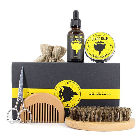 Sage Beard Care Kit (6-piece set) - Swefashionstore