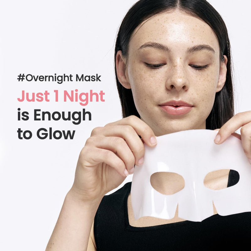 Deep Collagen Overnight Mask The Real Collagen Facial Sheet