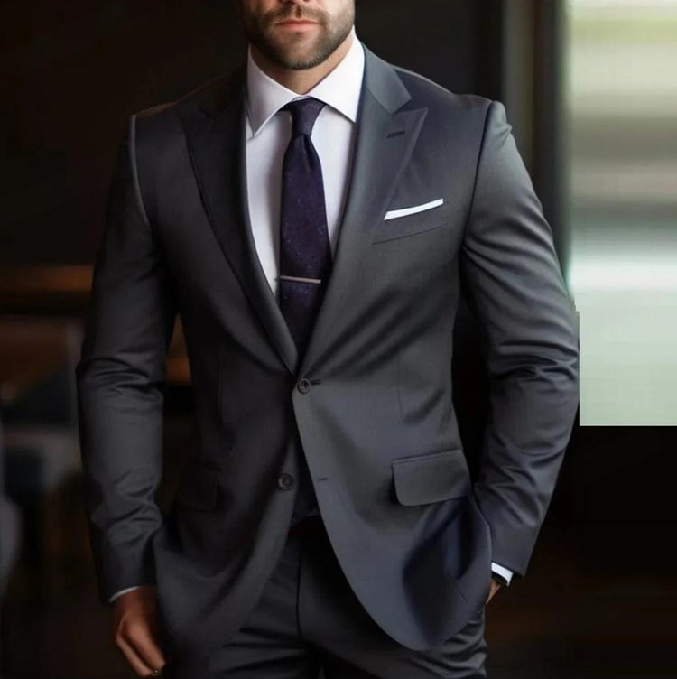 Suit Banquet Wedding Groomsman Suit Suit Two-piece Suit - Swefashionstore