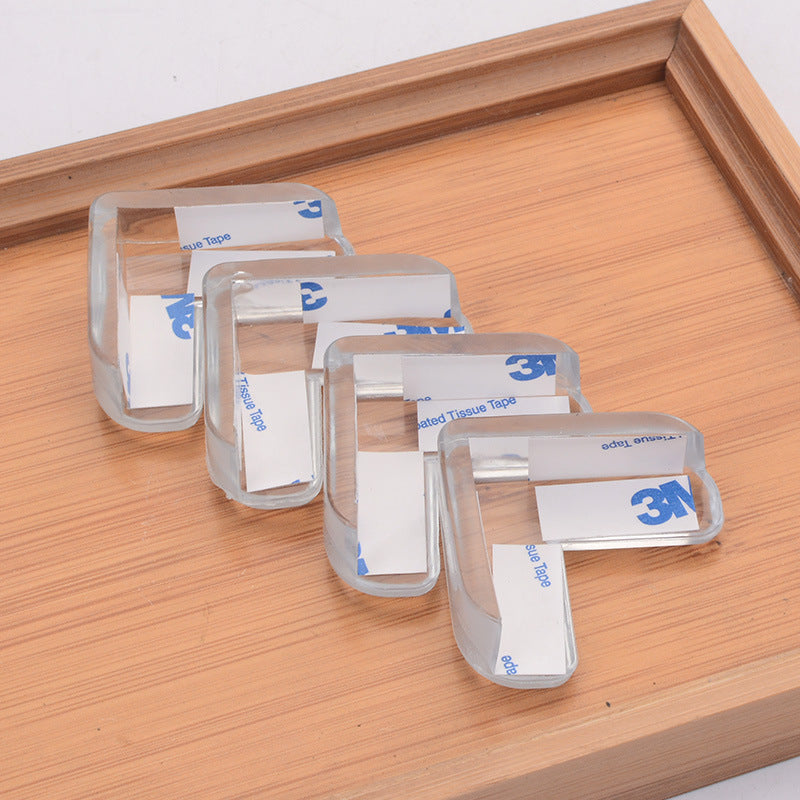 Baby Silicone PROTECTIVE Pad Child SAFETY Table Corner Cover