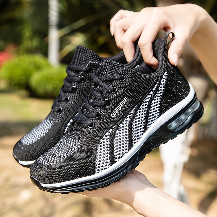 Lightweight Breathable Air Cushion knitted Running Shoes, Women&