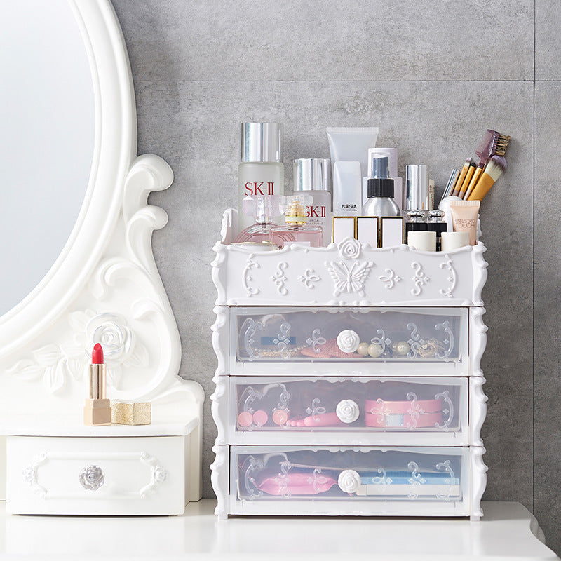 BESTSELLER Transparent Makeup Organizer Cosmetic Storage Box - Swefashionstore