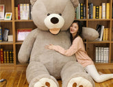 Giant Teddy Bear Plush Toy Huge  Soft Toys  Leather Shell - Swefashionstore