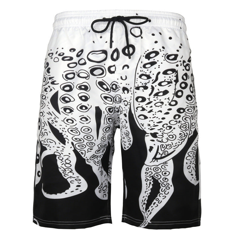 BEST SELLER Men's Beach Casual Shorts Octopus Sweatpants