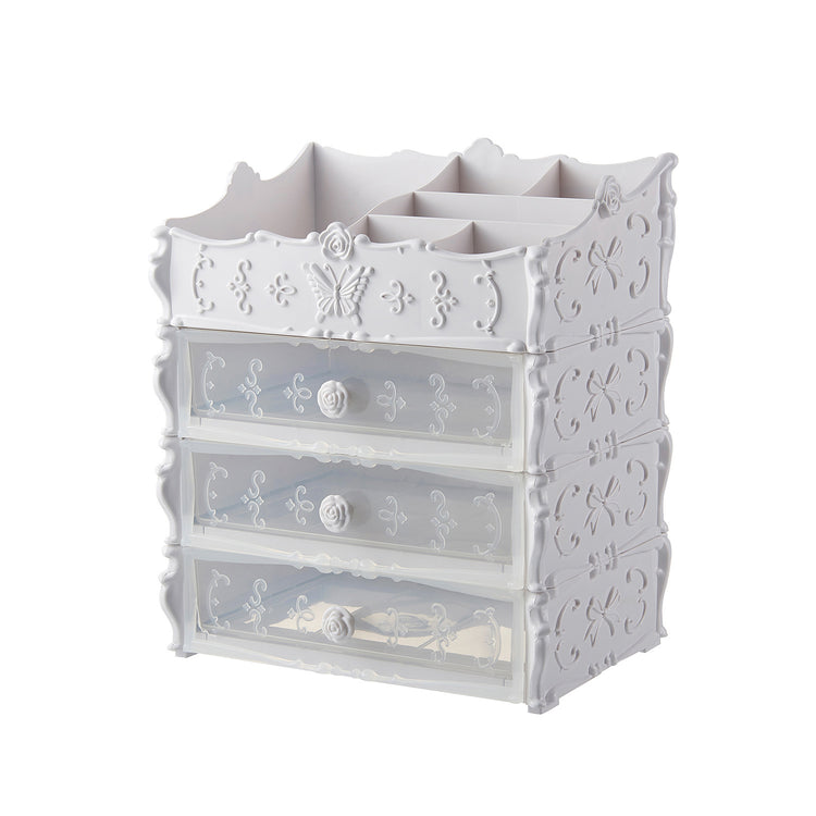 BESTSELLER Transparent Makeup Organizer Cosmetic Storage Box - Swefashionstore