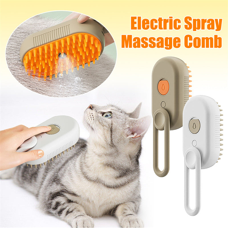 Cat Steam Brush Steamy Dog Brush 3 In 1 - Swefashionstore