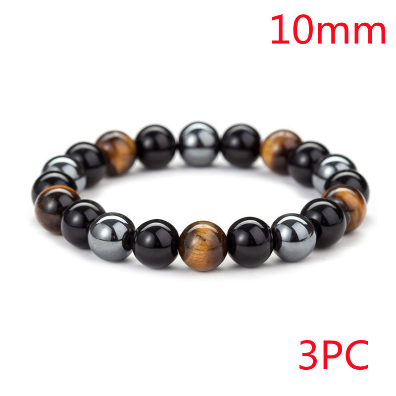 TIGER Eye Stein Armband Natürliches GLATTES Armband