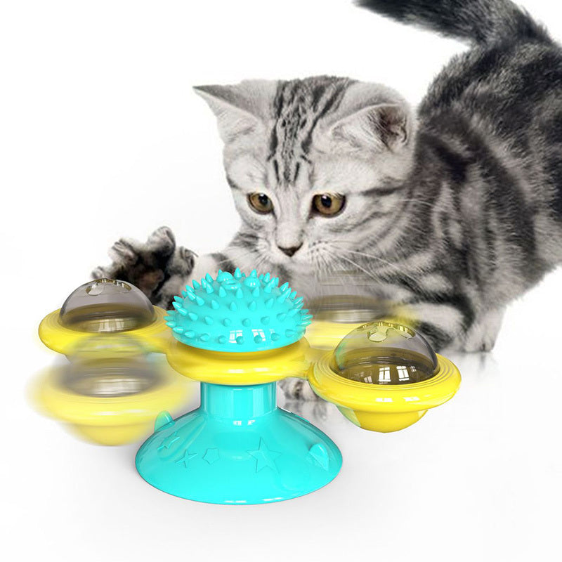 Cat Rotating Windmill